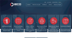 Desktop Screenshot of ieco.com.br