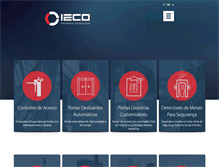 Tablet Screenshot of ieco.com.br